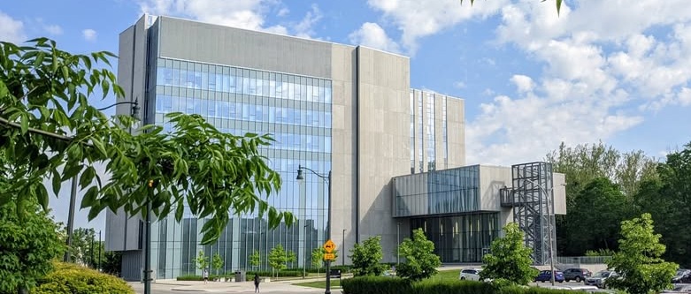 Western Interdisciplinary Research Building (WIRB) building exterior